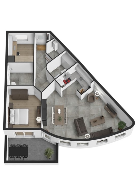 mediumsize floorplan